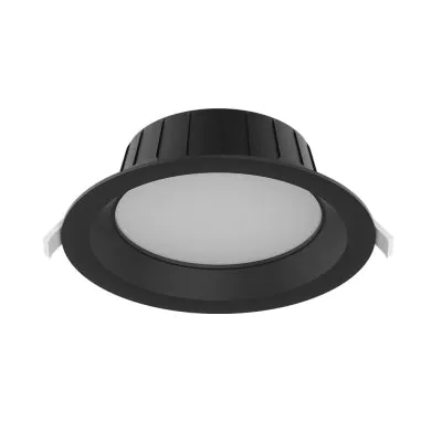 Svart downlight