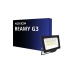 Noxion LED Strålkastare Beamy G3.1 Svart 50W 5500lm 110D - 830 Varm Vit | IP65 - Symmetrisk 