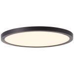 Brilliant Tuco Taklampa Plast Svart Vit 16W 2100lm - 827 Extra Varm Vit | 250mm