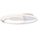 Brilliant Runda Taklampa Metall Silicone Vit 45W 5200lm - 830-865 CCT | 500mm - Fjärrkontroll Dimbar