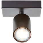 Brilliant Jello Taklampa Metall Matt Svart 4.5W 345lm - 830 Varm Vit | Inkl. 1x GU10