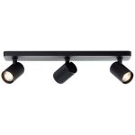 Brilliant Marty Taklampa Aluminium Sandig Svart 15W 1050lm - 830 Varm Vit | Inkl. 3x GU10