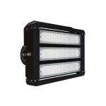 Ledvance LED Strålkastare Eco High Power Svart 300W 40500lm 90D - 840 Kallvit | IP65 - Symmetrisk