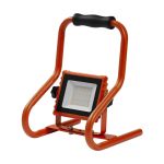 Ledvance LED Strålkastare Abetsbelysning Mörk Grå 10W 800lm 110D - 840 Kallvit | IP44 - Uppladdningsbar - Symmetrisk