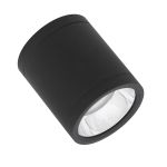 Ledvance LED Downlight Surface IP65 Aluminium Svart 15W 1650lm 60D - 840 Kallvit | IP65