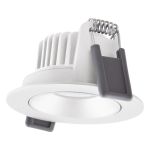 Ledvance LED Spot Adjust Aluminium Vit 8W 680lm 36D - 930 Varm Vit | Utskärning   68mm - IP20 - Bästa färgåtergivning - Dimbar