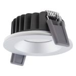 Ledvance LED Spot Air Fix Aluminium Silver 6W 510lm 36D - 930 Varm Vit | Utskärning   68mm - IP65 - Bästa färgåtergivning - Dimbar
