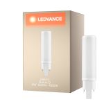 Ledvance Dulux-D LED 6W - 840 Kallvit | 4-Stift - Ersättare 13W