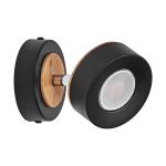 Ledvance LED Decor Spot Pluto Stål Svart 4.8W 300lm - 830 Varm Vit