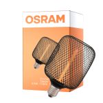 Osram Decor Straw E27 Special Filament Klar 3.5W 110lm - 818 Extra Varm Vit | Dimbar - Ersättare 15W