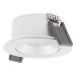 Ledvance LED Spot Air Adjust Aluminium Vit 4W 320lm 36D - 930 Varm Vit | Utskärning   68mm - IP23 - Bästa färgåtergivning - Dimbar