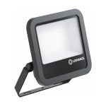 Ledvance LED Strålkastare Aluminium Svart 69W 9150lm 100D - 830 Varm Vit | IP66 - Symmetrisk