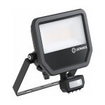 Ledvance LED Strålkastare Aluminium Svart 41W 6000lm 100D - 840 Kallvit | IP65 - Rörelse- Och Ljussensor - Symmetrisk