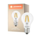 Ledvance Classic LED E27 Päron Filament Klar 3.4W 470lm - 827 Extra Varm Vit | Dimbar - Ersättare 40W
