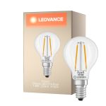 Ledvance Classic LED E14 Päron Filament Klar 1.8W 250lm - 827 Extra Varm Vit | Ersättare 25W