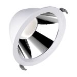 Ledvance LED Downlight Comfort Aluminium Vit 30W 3600lm 55D - 930-940 CCT | 215mm - Utskärning   200mm - IP44 - Bästa Färgåtergivning - UGR<19 - Zigbee Dimbar 