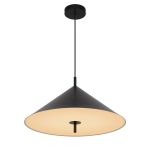 D'Lite Pendellampa Crochte Metall Och Plast Matt Svart | Passande För 3x E27