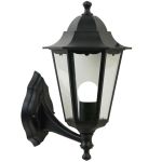 Nordlux Cardiff Up Vägglampa Aluminium Svart | Passande för 1x E27