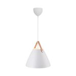 DFTP by Nordlux Pendellampa Strap 36 Vit - Metall | E27 Max 40W