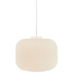 Nordlux Milford 30 Pendellampa Glas Vit | Passande för 1x E27