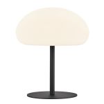 Nordlux Bordslampa Sponge Batteri Svart 6.8W 450lm - 827 Extra Varm Vit | 3-Stegs Dimbar