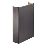 Nordlux Fold 15 Vägglampa Svart Up & Down 6.4W 250lm - 830 Varm Vit 