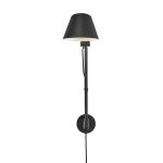 DFTP by Nordlux LED Vägglampa Stay Aluminium Svart | Passande för E27