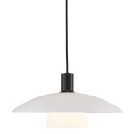 Nordlux Verona Pendellampa Glas Svart | Passande för 1x E27