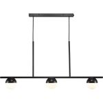 Nordlux Contina Pendellampa Metall 3-Spot Svart | Passande för 3x G9