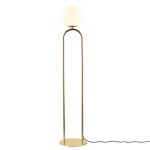 DFTP by Nordlux Shapes Golvlampa Glas och Metall Mässing | Passande för E27