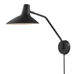 DFTP by Nordlux Darci Vägglampa Metall Svart | Passande för E14