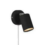 Nordlux Explore Vägglampa Metall och Ceramic Svart | Passande för GU10
