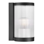 Nordlux Coupar Vägglampa Aluminium Svart | IP54 - Passande för E27