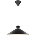 Nordlux Dial 45 Pendellampa Metall Svart | Passande för 1x E27