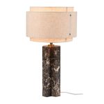 DFTP by Nordlux Bordslampa Takai Marmor och Textil Beige | Passande för 1x E27