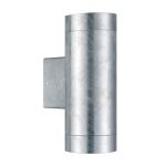 Nordlux Tin Vägglampa Brushed Aluminium | Passande för 2x GU10