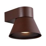 Nordlux Kyklop Cone Vägglampa Aluminium Rostig | Passande för GU10