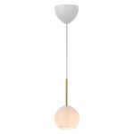 Nordlux Franca 13 Pendellampa Glas och Metall Mässing | Passande för E14