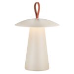 Nordlux Bordslampa Ara Batteri Aluminium Sanded 2W 240lm - 830 Varm Vit | Dimbar Touch