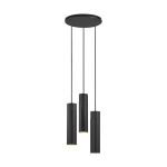 Nordlux Pendellampa Tilo Metall Svart | IP20 - Passande för 3x GU10