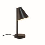 Nordlux Bordslampa Wilmer Metall Svart | Passande för 1x E14
