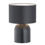 Emibig Bordslampa Aspen Stål Svart | Passande för 1x E27 - Max 15W