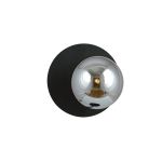 Emibig Vägglampa Oslo Stål Svart | Passande för 1x E14 - Max 10W