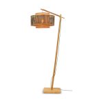 Good&Mojo Golvlampa Bhutan Bambu Svart L | Passande för 1x E27 