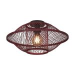 Good&Mojo Taklampa Maui Bambu Burgundy S | Passande för 1x E27 