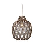 Good&Mojo Pendellampa Mendoza Bambu Burgundy L | Passande för 1x E27 