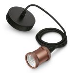 Philips Cord Vintage E27 Rose Guld