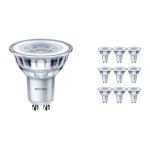 Flerpack 10x Philips Corepro LED Spot GU10 PAR16 3.5W 275lm 36D - 840 Kallvit | Ersättare 35W