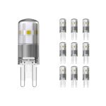 Flerpack 10x Noxion Bolt LED Capsule G9 1.9W 200lm - 827 Extra Varm Vit | Ersättare 20W