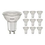Flerpack 10x Noxion PerfectColor LED Spot GU10 PAR16 3W 230lm 36D - 927 Extra Varm Vit | Bästa färgåtergivning - Dimbar - Ersättare 35W